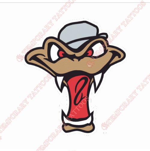Wisconsin Timber Rattlers Customize Temporary Tattoos Stickers NO.8140